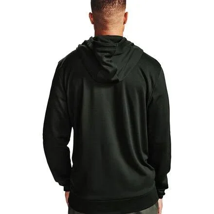 Under Armour Men's Armour Fleece Full Zip Hoodie - Green, XL
