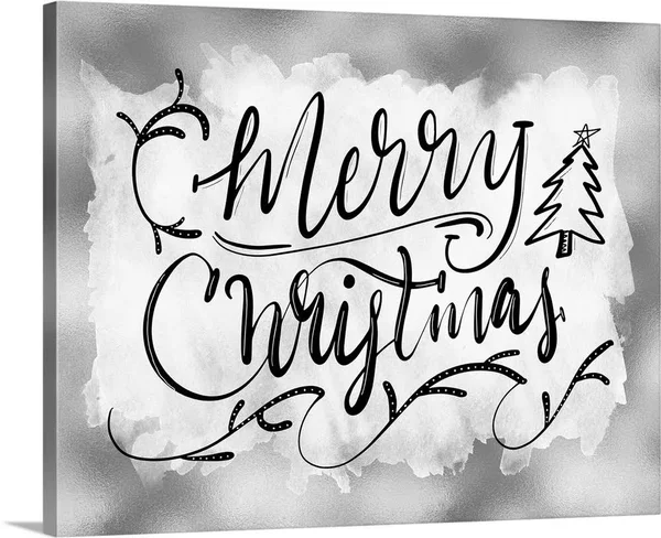 Merry Christmas, Canvas Wall Art, 45x36, Great Big Canvas