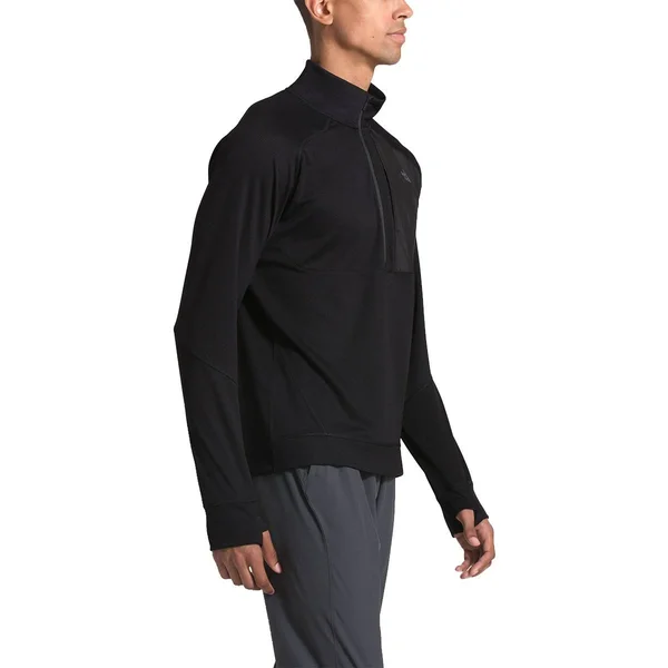 The North Face Men's Essential 1/4 Zip Mid Layer TNF Black XL
