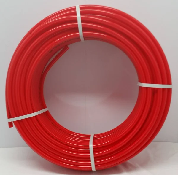 1& - 100& Coil - Red Certified Non-Barrier PEX Tubing Htg/Plbg/Potable Water