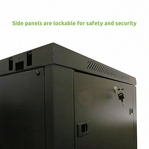 Navepoint 18U Deluxe It Wallmount Cabinet Enclosure 19-inch Server Network Rack with 81788