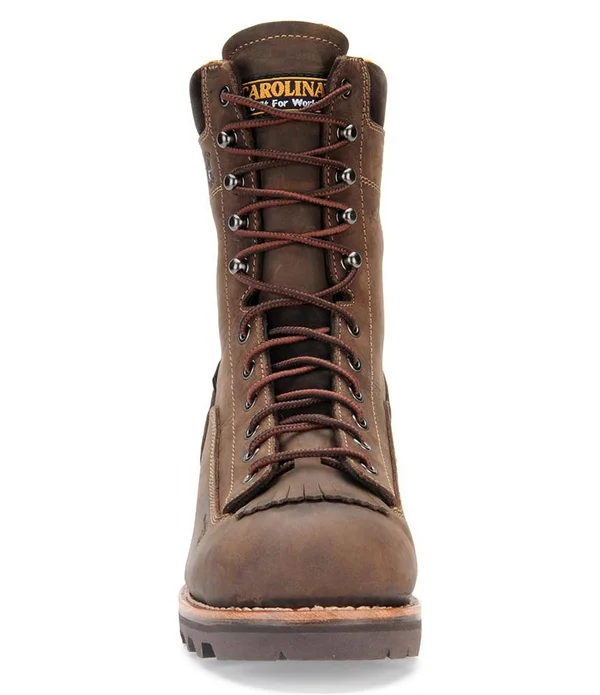 Carolina Men's 8 in. Waterproof Composite Toe Logger Boots