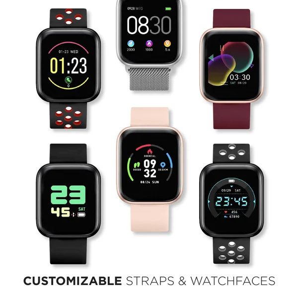 iTouch Air 3 Smart Watch - Size: Large, Blue