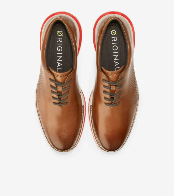Cole Haan 豶iginalGrand Energy Twin Oxford Size 10, OriginalGrand Oxford for Men. British Tan-Dark Roast-molten Lava