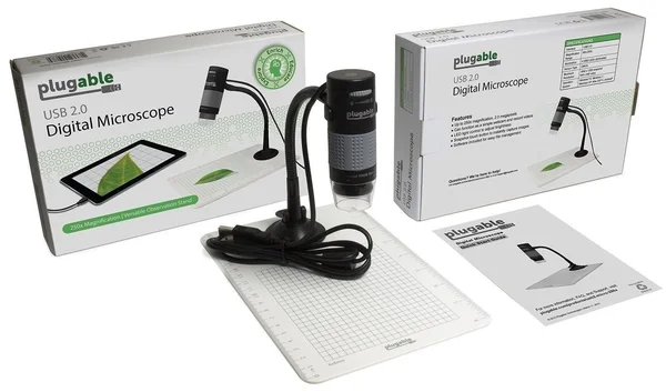 Plugable Technologies USB Digital Microscope 250x USB Microscope