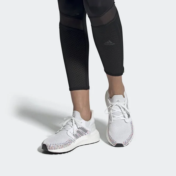 Adidas Women's Ultraboost 20 Running Shoes EG0728 - 5.5, White