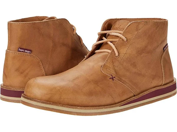Hari Mari Nokona Adobe Desert Boot Men's Shoes Tan : 8 M