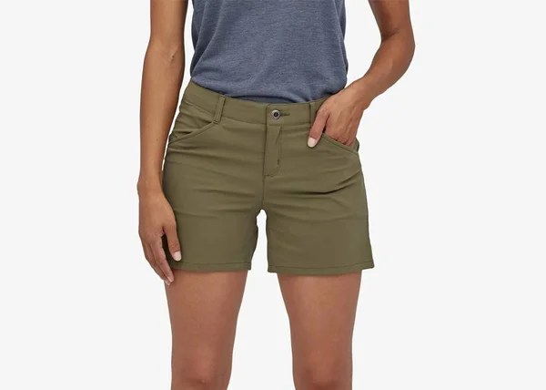 Patagonia Women's Quandary Shorts - 7 in. Shale - 10