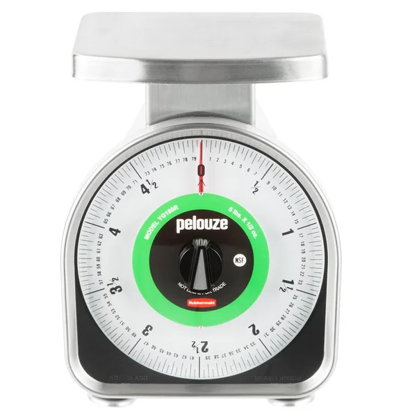 Rubbermaid FGYG180R Pelouze 5 lb. Y-Line Mechanical Portion Control Scale