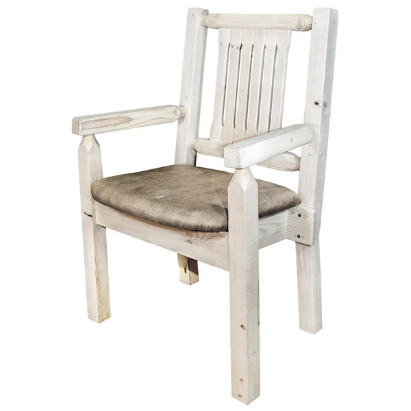 Montana Woodworks MWHCCASCNVBUCK Homestead Collection Captain&s Chair