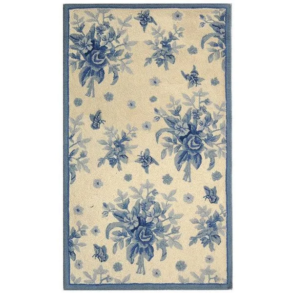 Safavieh Chelsea HK250B 2&9x22 x 4&9x22 Ivory, Gold Area Rug