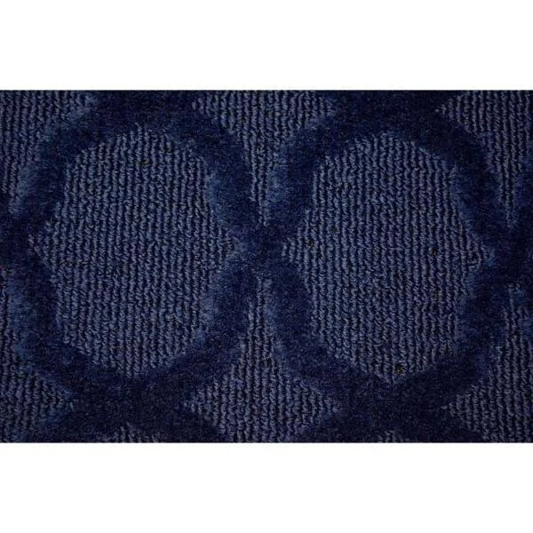 Garland Rug Sparta 12 ft. x 12 ft. Area Rug Navy, Blue