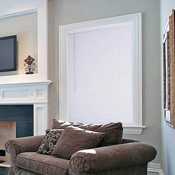 Lotus & Windoware 1x22 Cordless Vinyl Mini Blind - 15x22 x 84