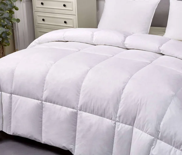 Kathy Ireland White Goose Feather and Goose Down Full/Queen Comforter