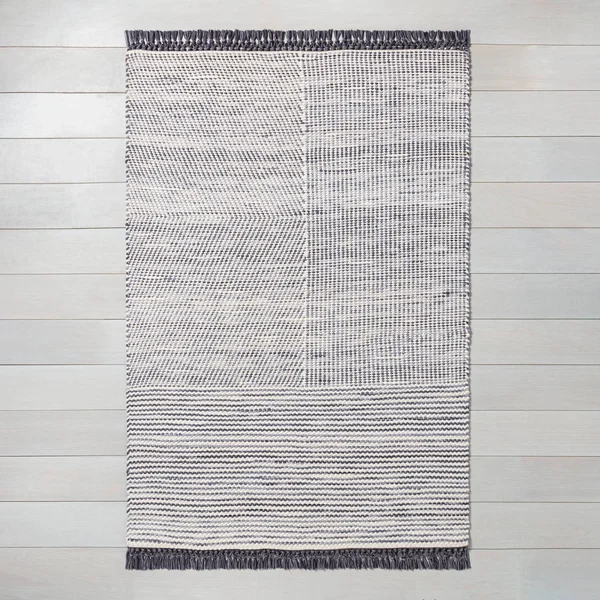 7& x 10& Heathered Area Rug Gray - Hearth & Hand with Magnolia