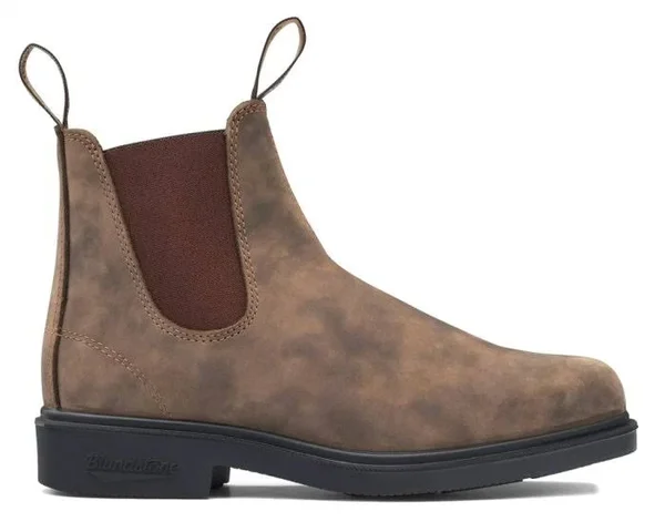 Blundstone Unisex Dress Series Boot, Rustic Brown