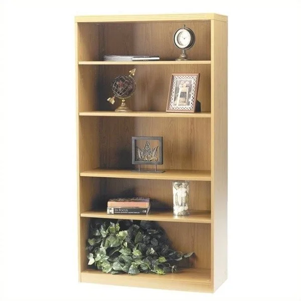 Mayline Aberdeen 5 Shelf Bookcase Maple [AB5S36LMA]