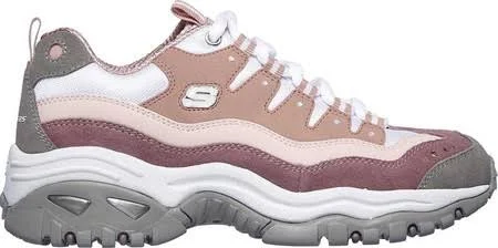 Skechers Women's Energy Ocean Tide Sneaker - Pink/Purple