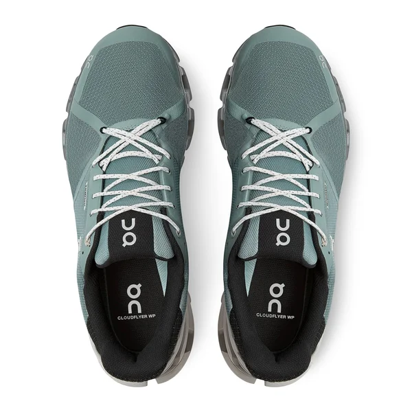 on Running Men's Cloudflyer Waterproof Sea, Glacier, 10, D