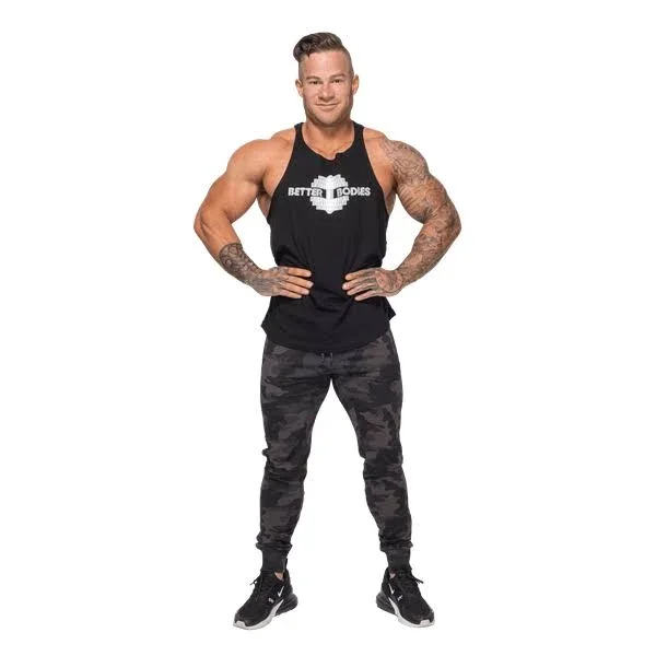 Better Bodies - Men's Tapered Joggers V2 in Black Size M