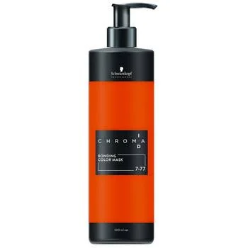 Schwarzkopf Professional Chroma ID Bonding Color Mask 500ml, 7-77 Middle Blond Copper Extra