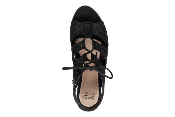 Women's Earth Origins Carey Sandal - Black - Size 6