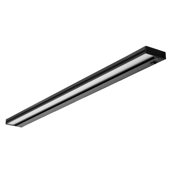 Nicor Linkable 40 in. Slim Dimmable Black LED Under Cabinet Light Fixture NUC-4-40-DM-L-BK