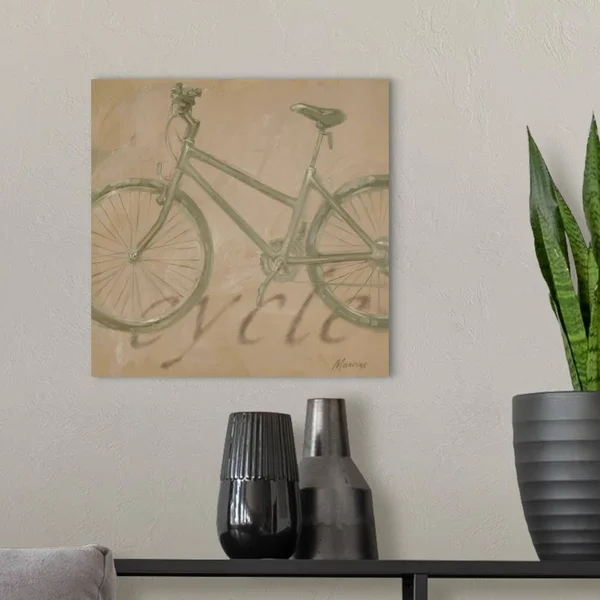 Cycle - Canvas Wall Art, 16x16, Great Big Canvas