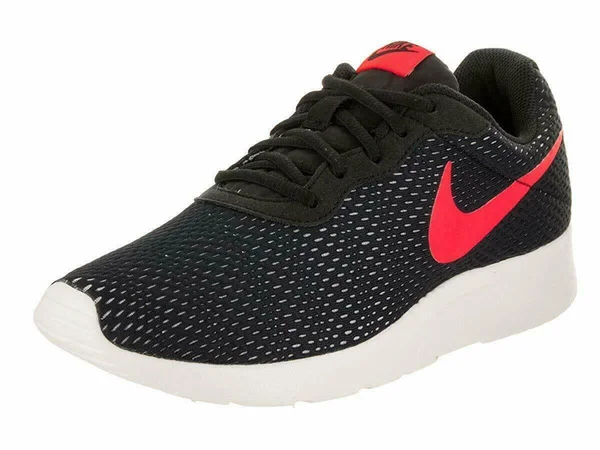 Nike Men's Tanjun SE Running Shoes Black/Solar Red, 9