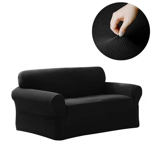 Pixel Stretch 1 Piece Loveseat Furniture Cover Slipcover, Size: 34 inchh x 38 inchd x 58-73 inchw