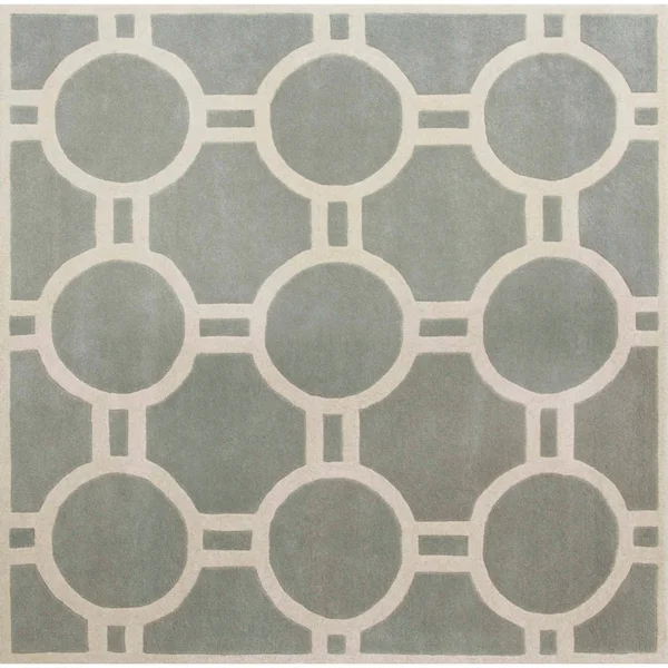 Safavieh Chatham Grey & Ivory 7& x 7& Square Rug