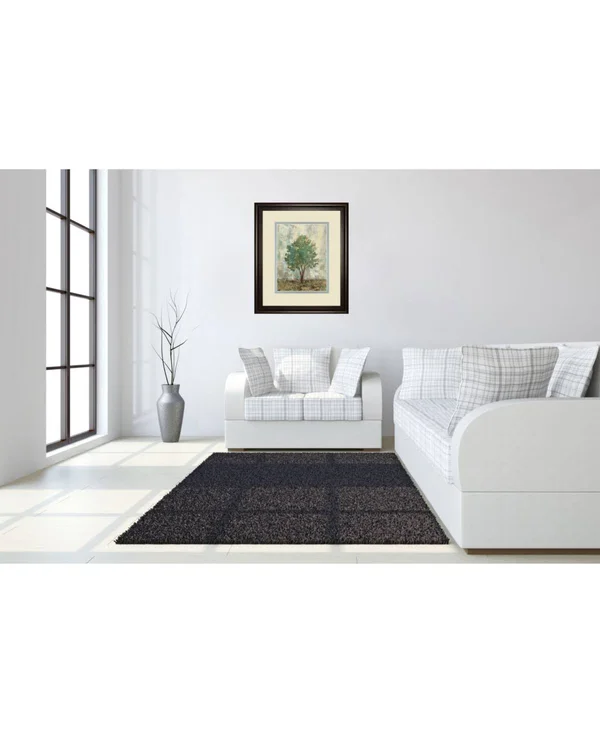 34 in. x 40 in. Verdi Trees Il by Silvia Vassileva Framed Print Wall Art - Classy Art DM5742