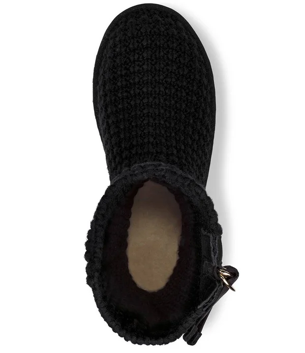 Ugg Women's Classic Solene Tall Knit 1112478 - 9 - Black