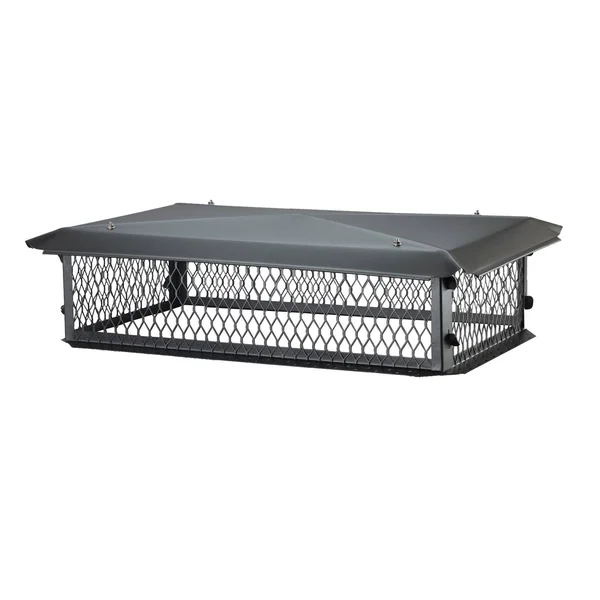 Galvanized Steel Multi-Flue Chimney Cap Shelter Size: 8x22 H x 35x22 W x 17x22 D