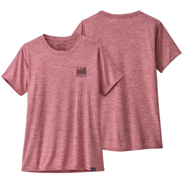 Patagonia Women's Cap Cool Daily Graphic Shirt - S, Star Pink by Gempler&s