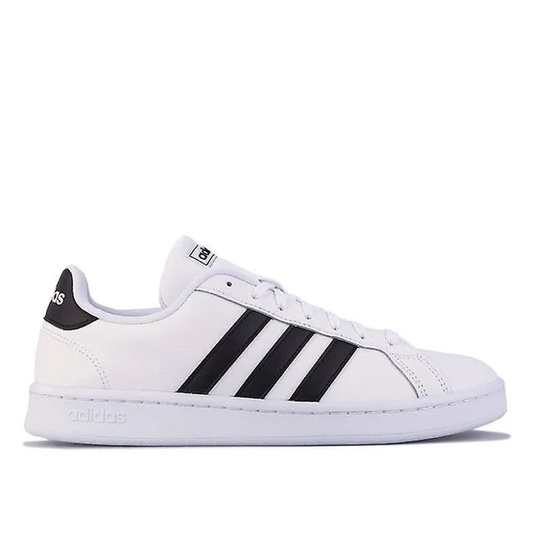Adidas Grand Court Trainers White Black - 36