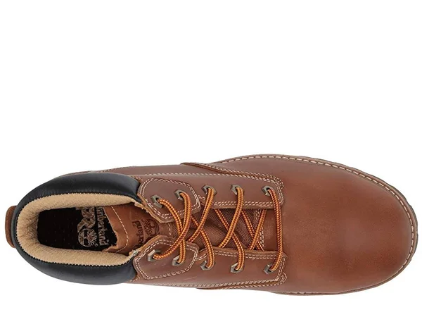 Timberland Pro Men's 6 in. Gritstone Steel Toe Work Boot - Wheat
