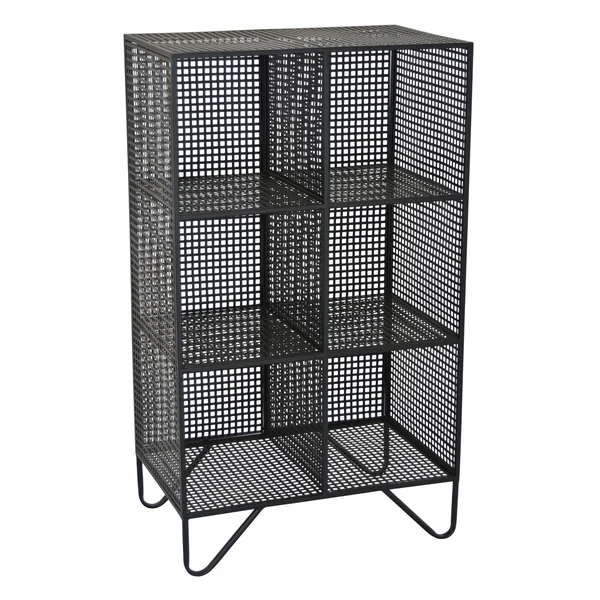 Plutus Brands PBTH92826 Metal Plant Stand in Black Metal