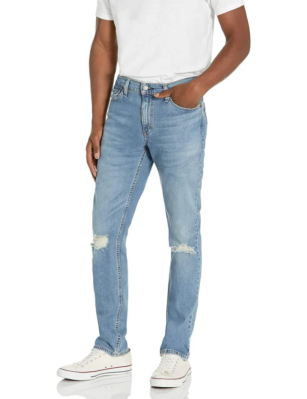 Levi&s Men's 511 Slim Fit Jeans, Dolf Metal Destructed