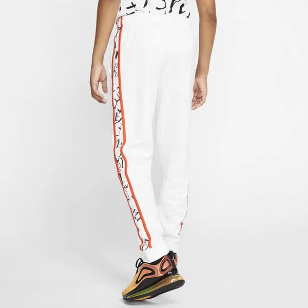 Nike Big Boys Sportswear Jogger Pants - White/Team Orange