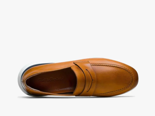Crossover Loafer - Hybrid Dress Shoes, Wolf & Shepherd Honey, White, 12.5