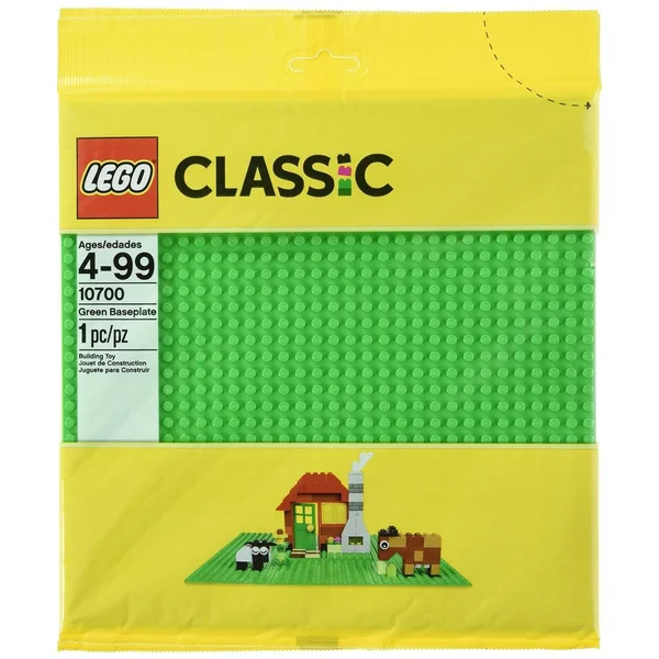 Lego Base 32 x 32 Stud 10 x 10 inch Building Plate Platform - Green (4 Pack)