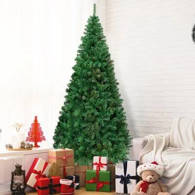 Green Spruce Artificial Christmas Tree The Holiday Aisle Size: 7 ft
