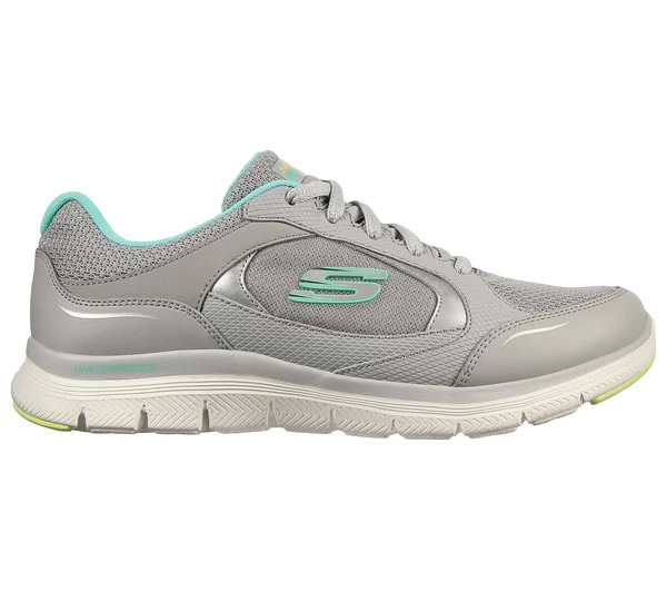 Skechers Flex Appeal 4.0 - True Clarity Gray, Multi - Size 5.5