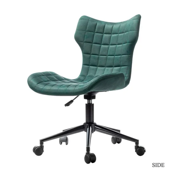 Jayden Creation Argos Green Swivel Task Chair with Tufted Back