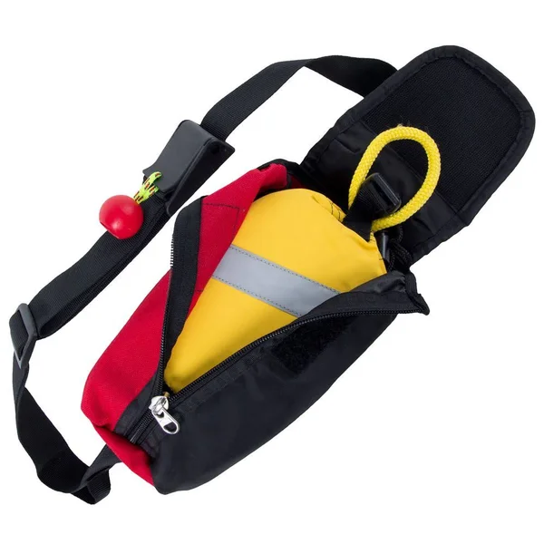 NRS Guardian Wedge Waist Throw Bag-Red/Black
