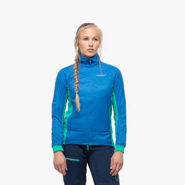 Norrona Falketind Octa Jacket Women's (Campanula/Arcadia - Large, L)
