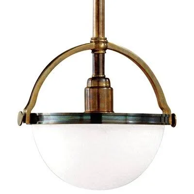Stratford 1 - Light Single Bowl Pendant Bronze/Antique Brass/Antique Bronze Medium ( 12x22 - 16x22 wide)