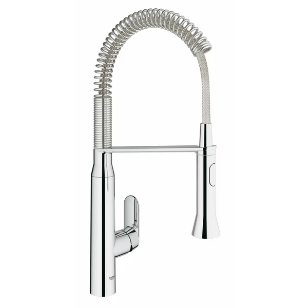 Grohe 30314000 K7 Foot Control Single-Handle Kitchen Faucet - Chrome