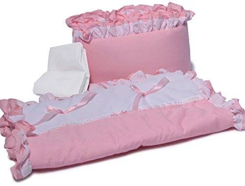 Baby Doll Bedding Regal Cradle Bedding Set - Blue